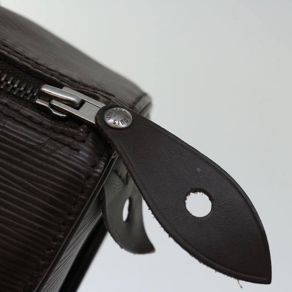 LOUIS VUITTON Epi Speedy 25 Hand Bag Mocha M5903D LV Auth 70080 - Picture 9 of 16